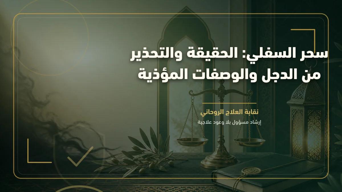 سحر السفلي: الحقيقة والتحذير من الدجل والوصفات المؤذية