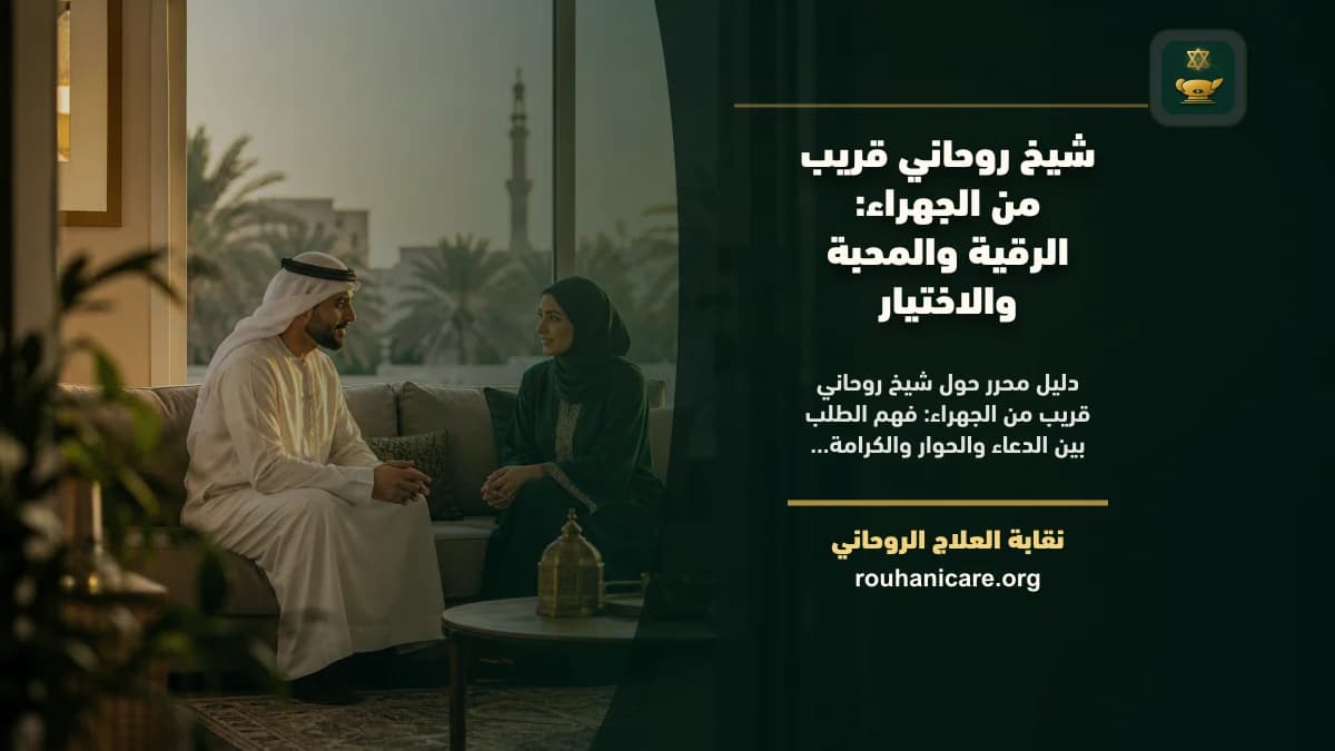 شيخ روحاني قريب من الجهراء: الرقية والمحبة والاختيار