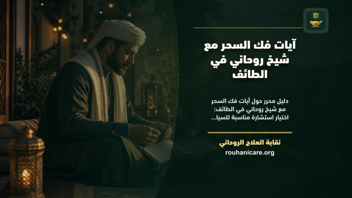 آيات فك السحر مع شيخ روحاني في الطائف