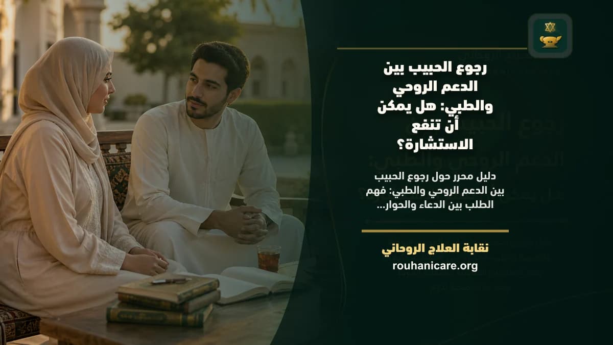رجوع الحبيب بين الدعم الروحي والطبي: هل يمكن أن تنفع الاستشارة؟