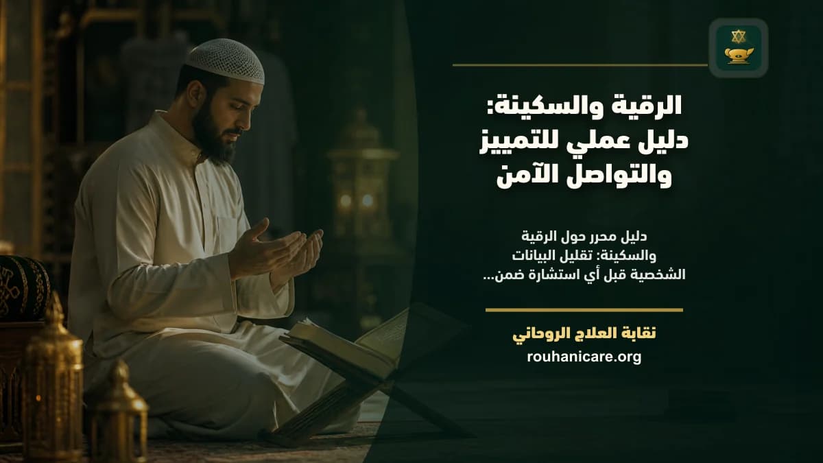 الرقية والسكينة: دليل عملي للتمييز والتواصل الآمن