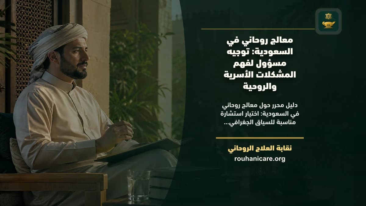 معالج روحاني في السعودية: توجيه مسؤول لفهم المشكلات الأسرية والروحية