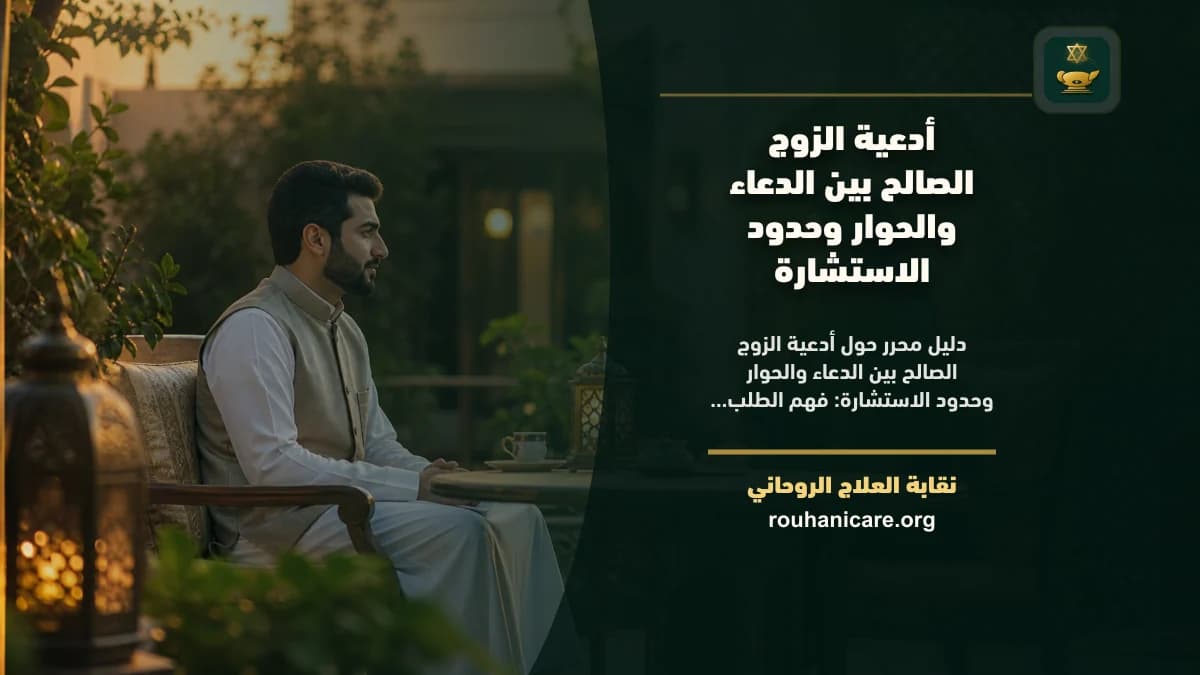 أدعية الزوج الصالح بين الدعاء والحوار وحدود الاستشارة