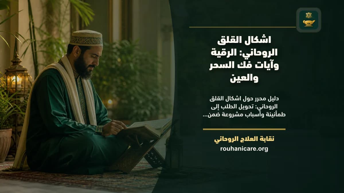 اشكال القلق الروحاني: الرقية وآيات فك السحر والعين
