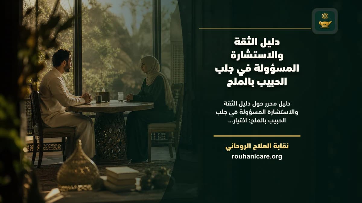 دليل الثقة والاستشارة المسؤولة في جلب الحبيب بالملح