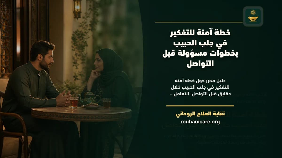 خطة آمنة للتفكير في جلب الحبيب خلال دقايق قبل التواصل