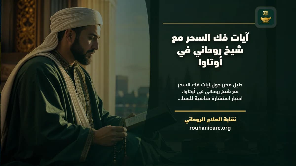 آيات فك السحر مع شيخ روحاني في أوتاوا