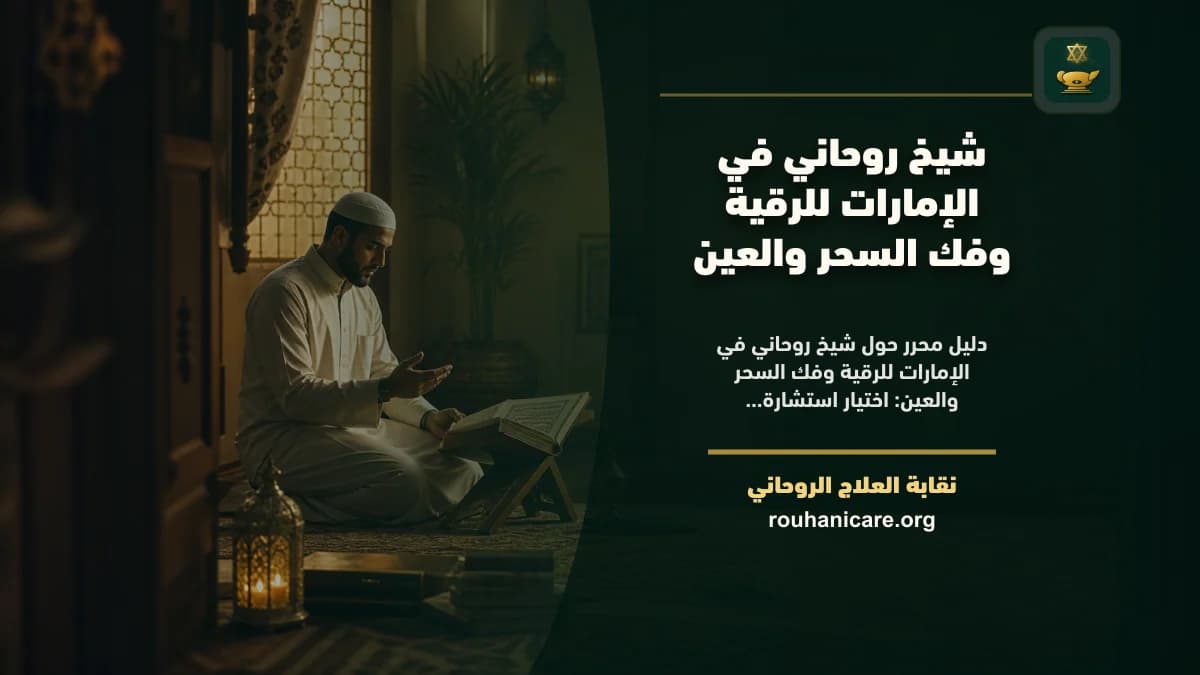 شيخ روحاني في الإمارات للرقية وفك السحر والعين