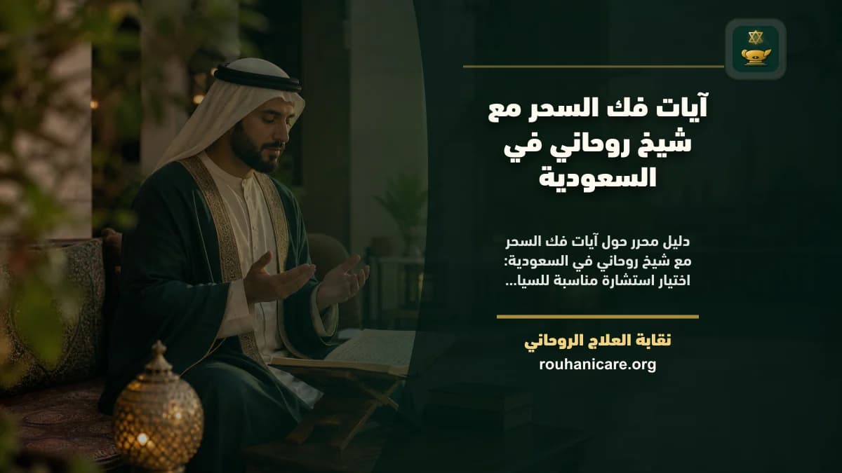 آيات فك السحر مع شيخ روحاني في السعودية