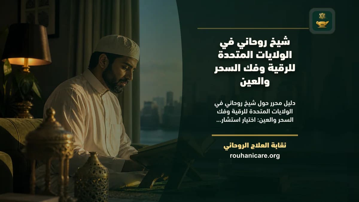 شيخ روحاني في الولايات المتحدة للرقية وفك السحر والعين