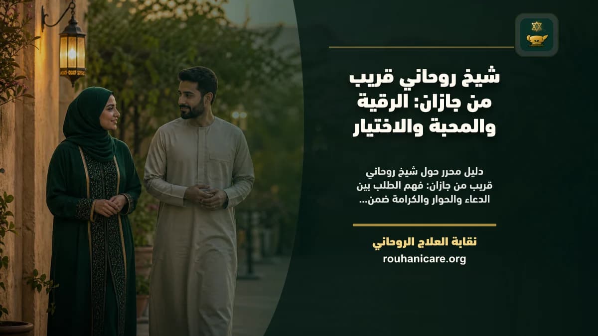 شيخ روحاني قريب من جازان: الرقية والمحبة والاختيار