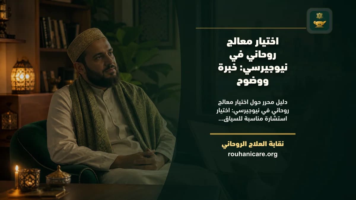 اختيار معالج روحاني في نيوجيرسي: خبرة ووضوح