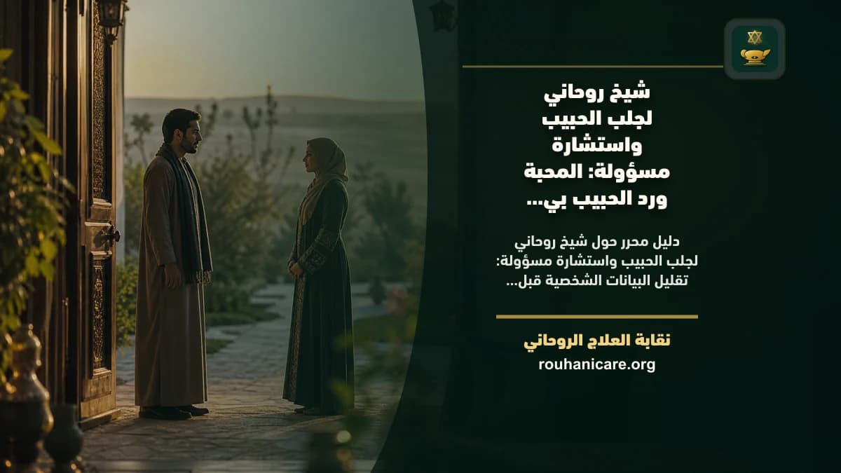 الدعاء والتواصل المسؤول في قضايا رجوع الحبيب مقعدان متقابلان في مساحة هادئة ترمز إلى الدعاء والحوار المسؤول