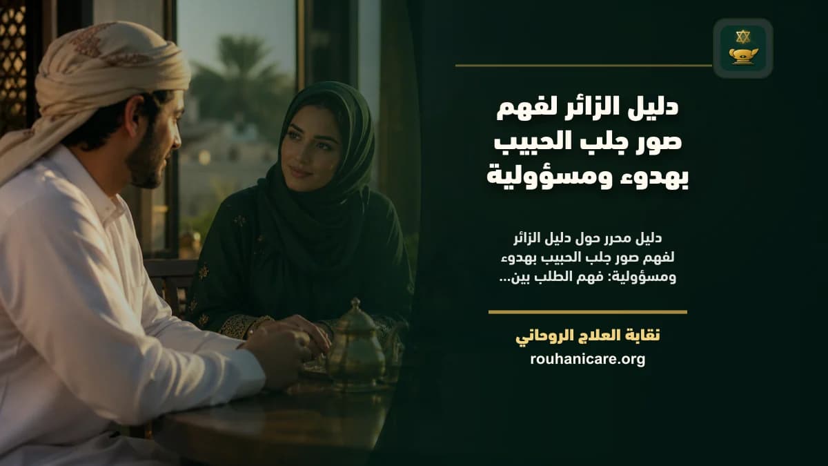 دليل الزائر لفهم صور جلب الحبيب بهدوء ومسؤولية