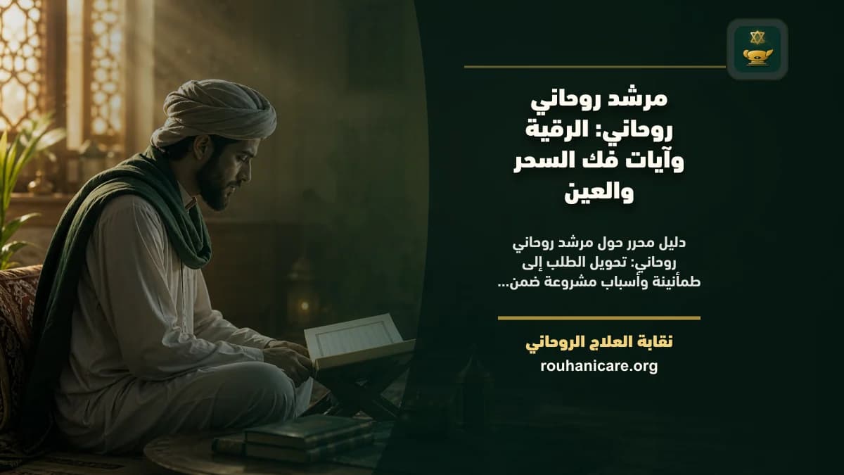 مرشد روحاني روحاني: الرقية وآيات فك السحر والعين