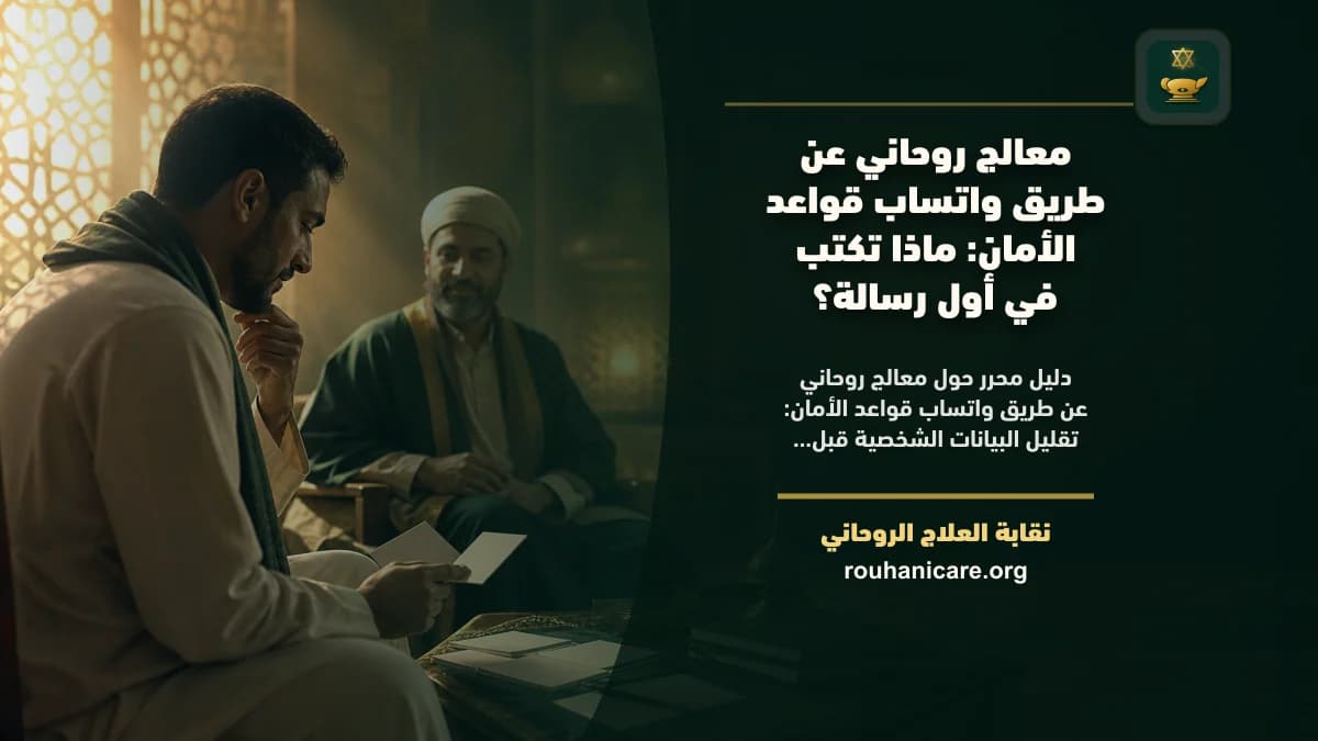 معالج روحاني عن طريق واتساب قواعد الأمان: ماذا تكتب في أول رسالة؟