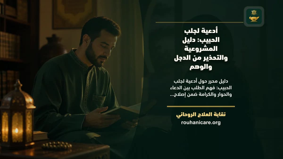 أدعية لجلب الحبيب: دليل المشروعية والتحذير من الدجل والوهم