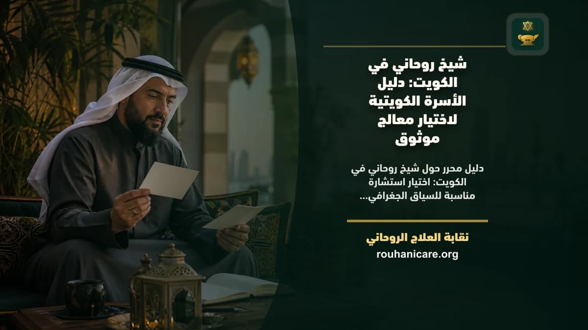 شيخ روحاني في الكويت: دليل الأسرة الكويتية لاختيار معالج موثوق