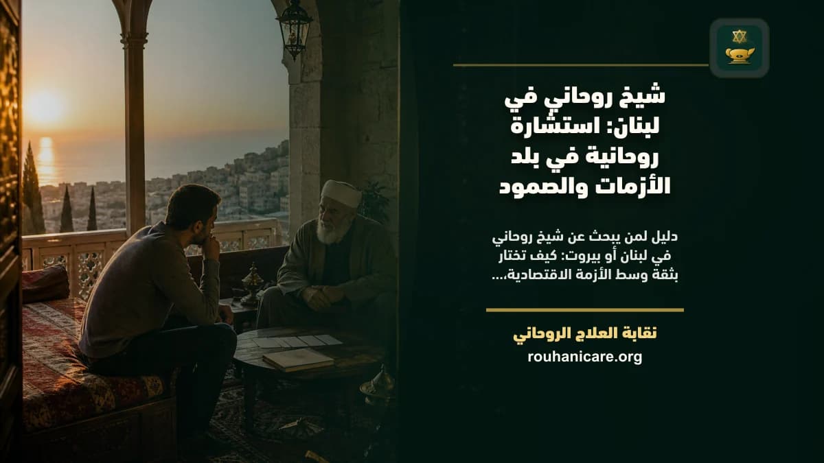 شيخ روحاني في لبنان: استشارة روحانية في بلد الأزمات والصمود